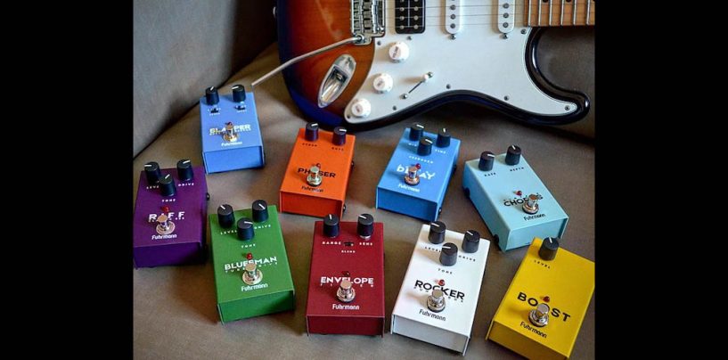 Você já experimentou algum pedal da Linha One da Fuhrmann?