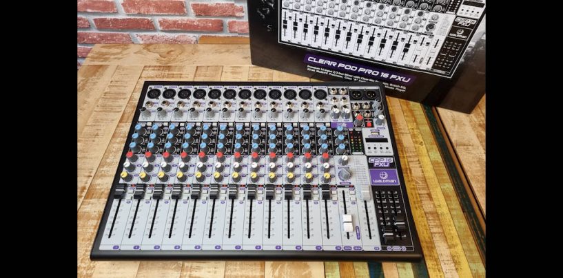 1a Impressão: Mesa de som Waldman CPP-16FXU