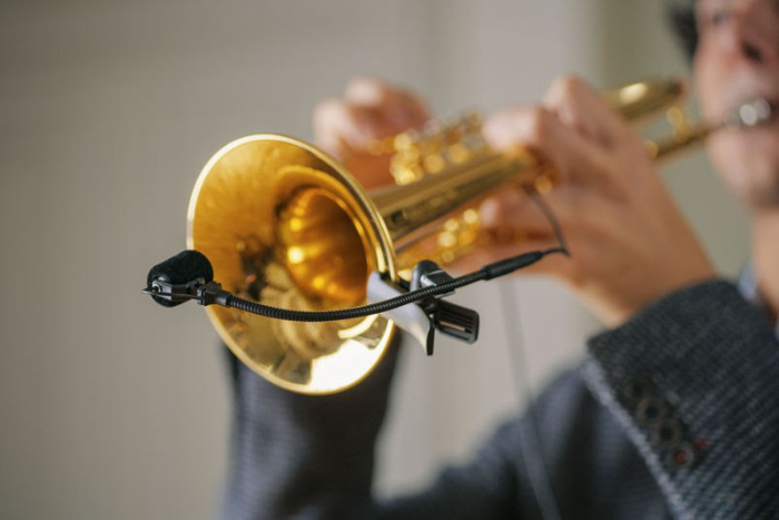 Neumann-microfone-trumpete