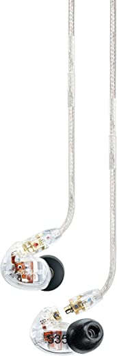 Fone de Ouvido Profissional In-Ear Shure SE535, Transparente