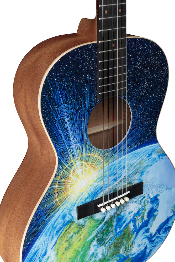 Guitarra, Solidão e o Planeta Azul, by ynmat