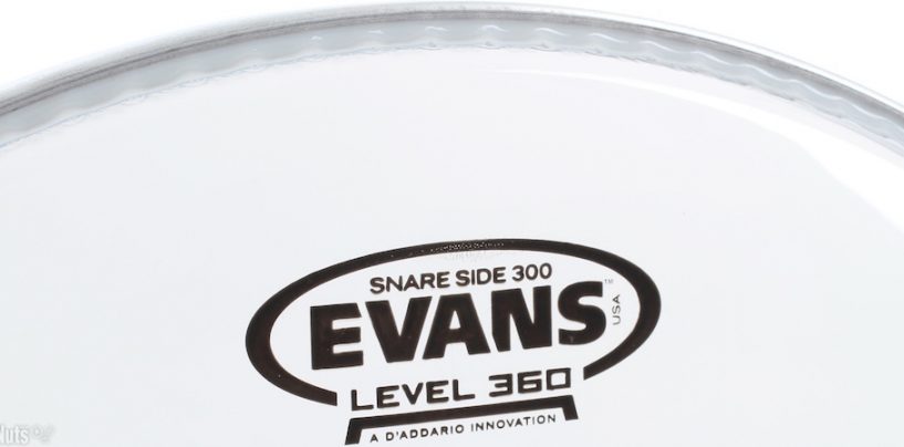 Evans lança modelo 360 de pele para bateria
