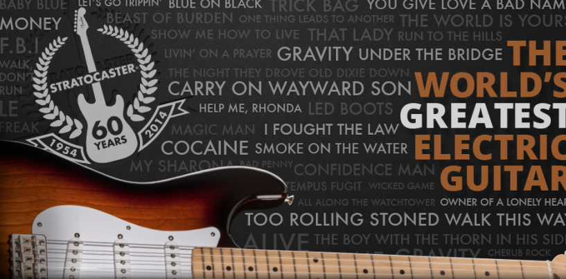 Fender Stratocaster comemora 60 anos
