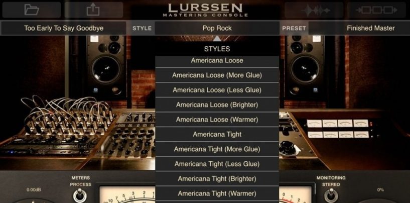 IK Multimedia revela app de mesa de mastering Lurssen