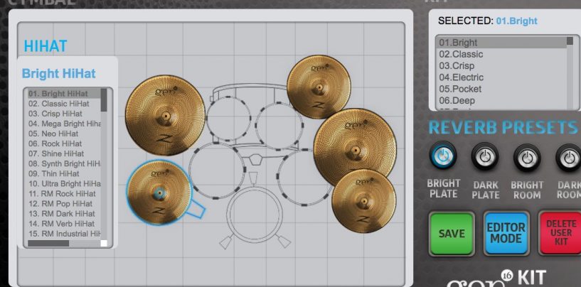 Zildjian anuncia ferramenta on-line renovada para Gen16