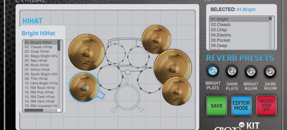 Zildjian anuncia ferramenta on-line renovada para Gen16