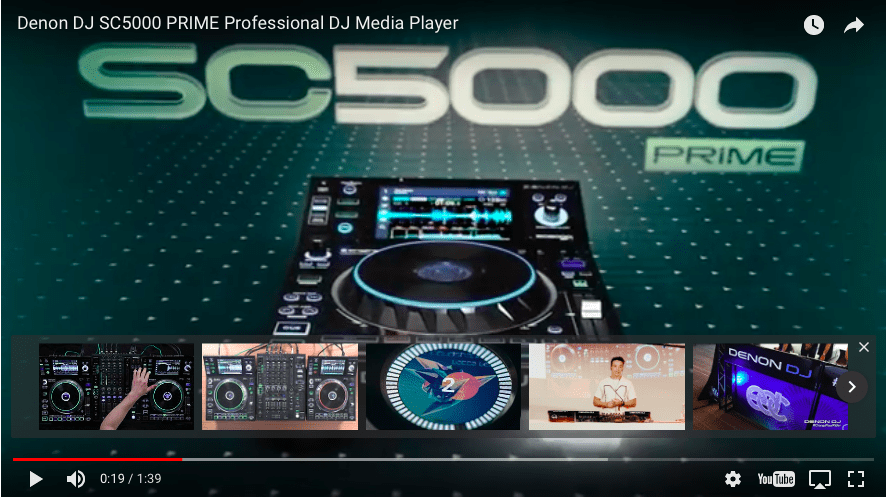 SC5000 Prime da Denon DJ
