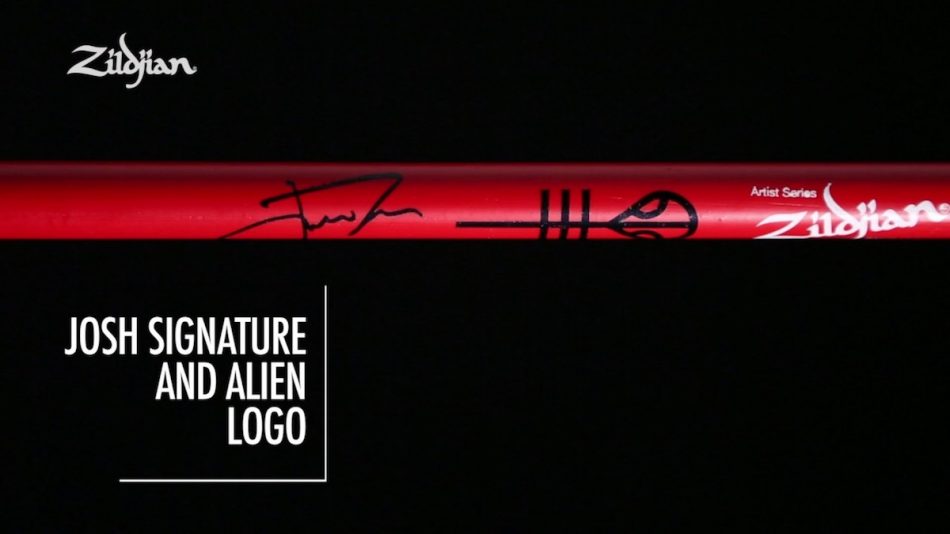 Nova baqueta Josh Dun Artist Series da Zildjian