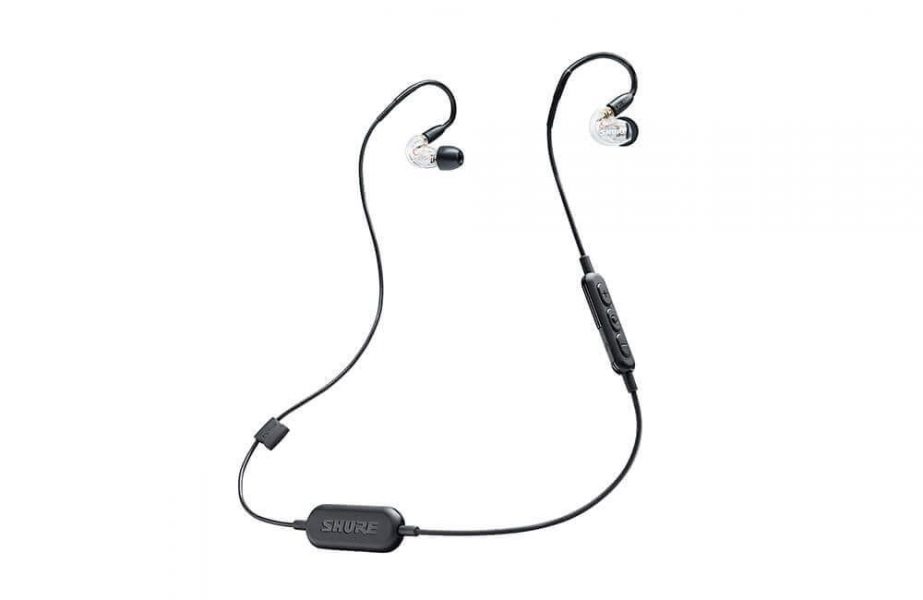 Fone in-ear Bluetooth SE215 (disponível nas cores transparente, preto, azul ou branco)