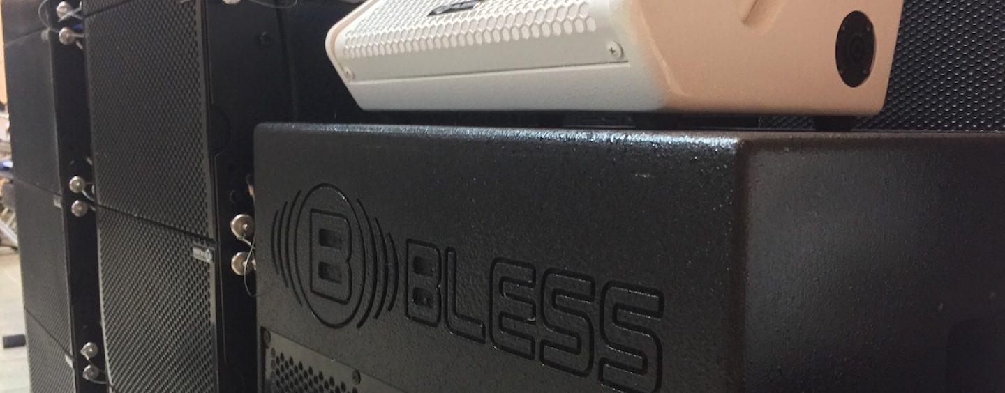 Bless Technology amplia linha de line arrays, caixas e investe em novo site