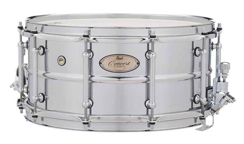 Pearl Concert Steel Snare Drum