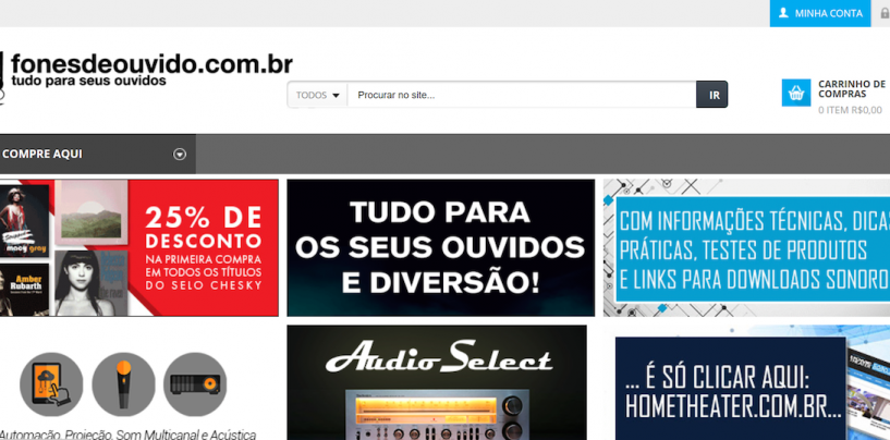 Lançamento do site fonesdeouvido.com.br – Tudo para os seus ouvidos