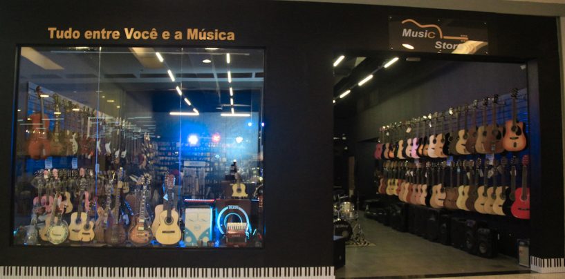 Duas lojas novas da Music Store no Espírito Santo