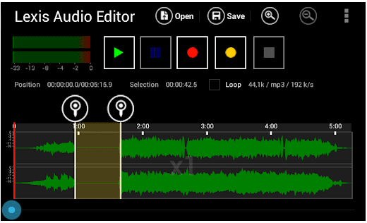 Lexis audio editor Lexis audio editor