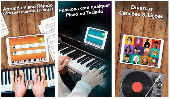 Aplicativo para aprender piano -> Simply Piano