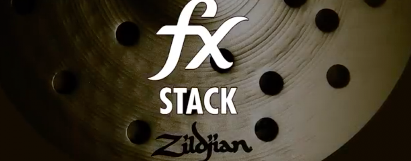 Zildjian apresenta novos pratos fx Stack e 22” fx Oriental Crash of Doom