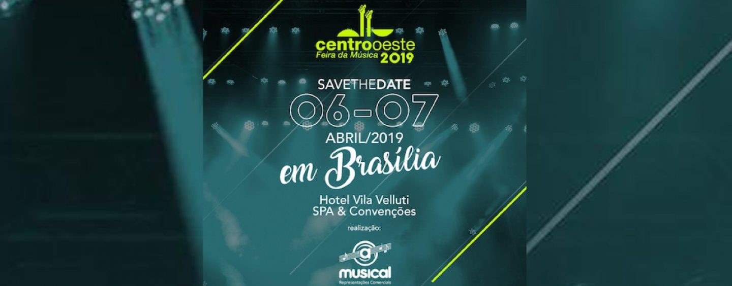 Feira da Música do Centro-Oeste será no primeiro final de semana de abril