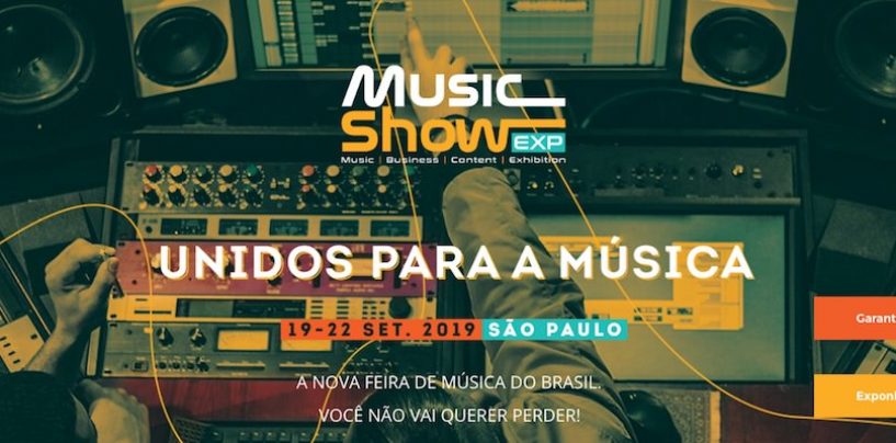 Feira Music Show EXP trará lojistas escolhidos pelos expositores e faz parceria com Grupo Era