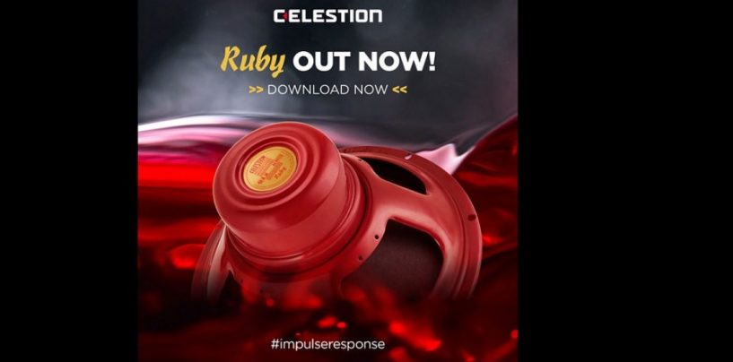 Celestion adiciona o alto-falante para guitarra Ruby IR à sua linha de Impulse Responses