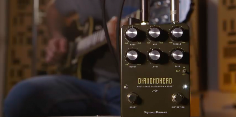 Diamondhead é o novo pedal Distortion + Boost da Seymour Duncan