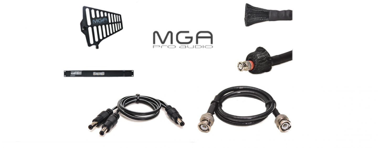 MGA Pro Audio atende o mercado de antenas para microfone sem fio