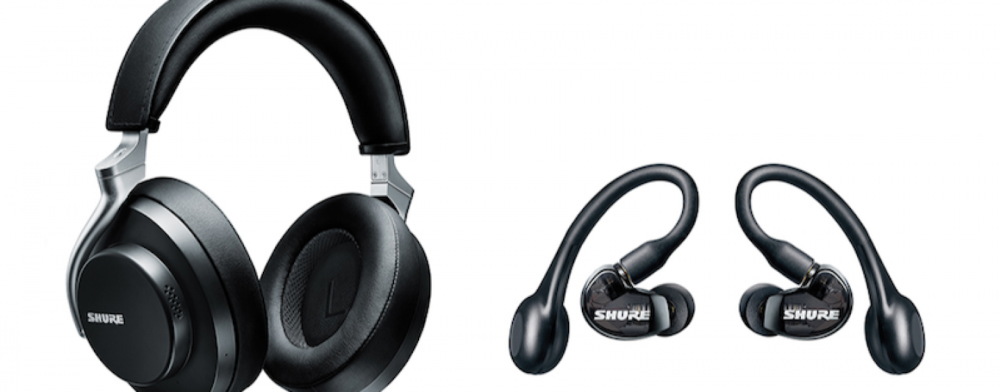 Shure apresenta nova linha de fones de ouvido Aonic