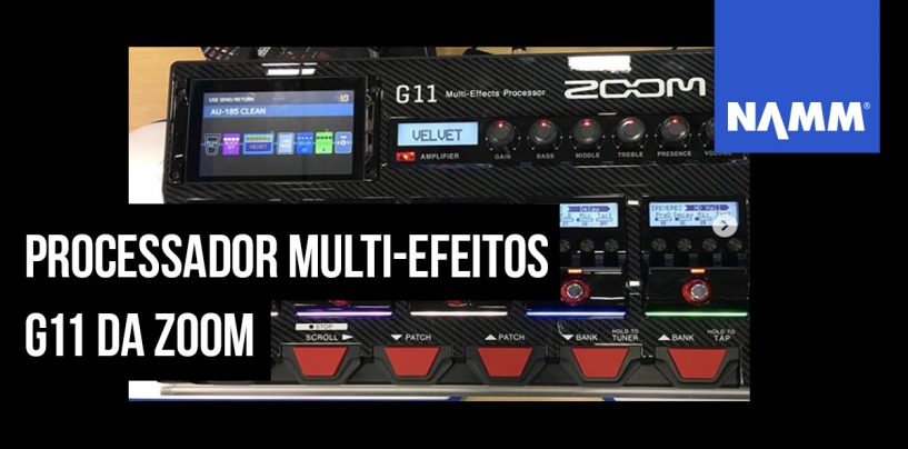 NAMM 2020: Zoom lança G11