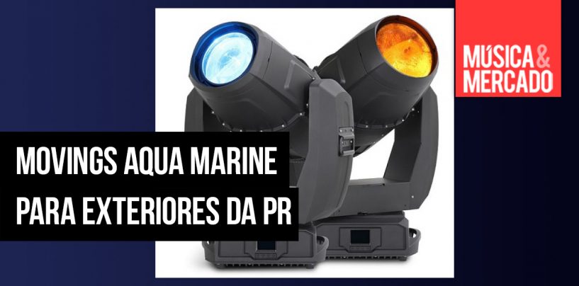 Mais duas versões da luz Aqua Marine 580 da PR Lighting