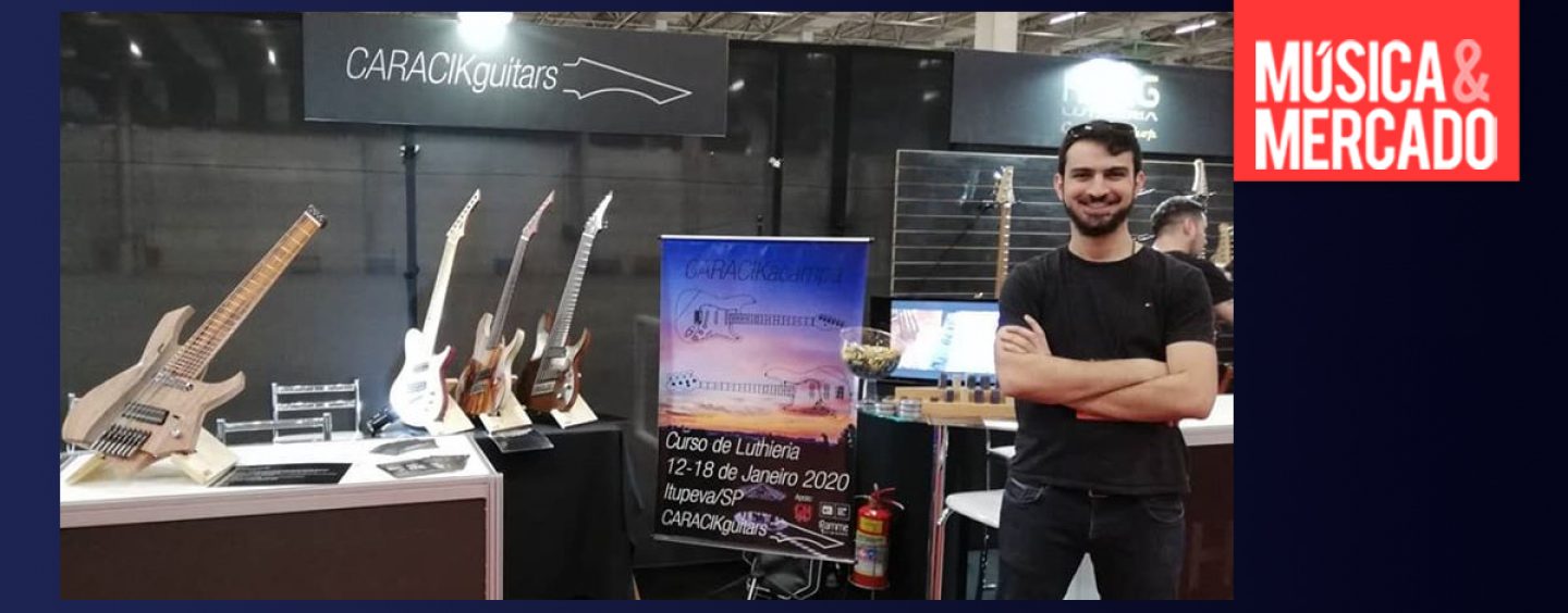 Conheça o trabalho do luthier Lucas Caracik e suas guitarras multiescala