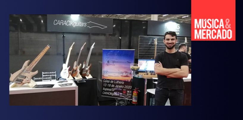 Conheça o trabalho do luthier Lucas Caracik e suas guitarras multiescala