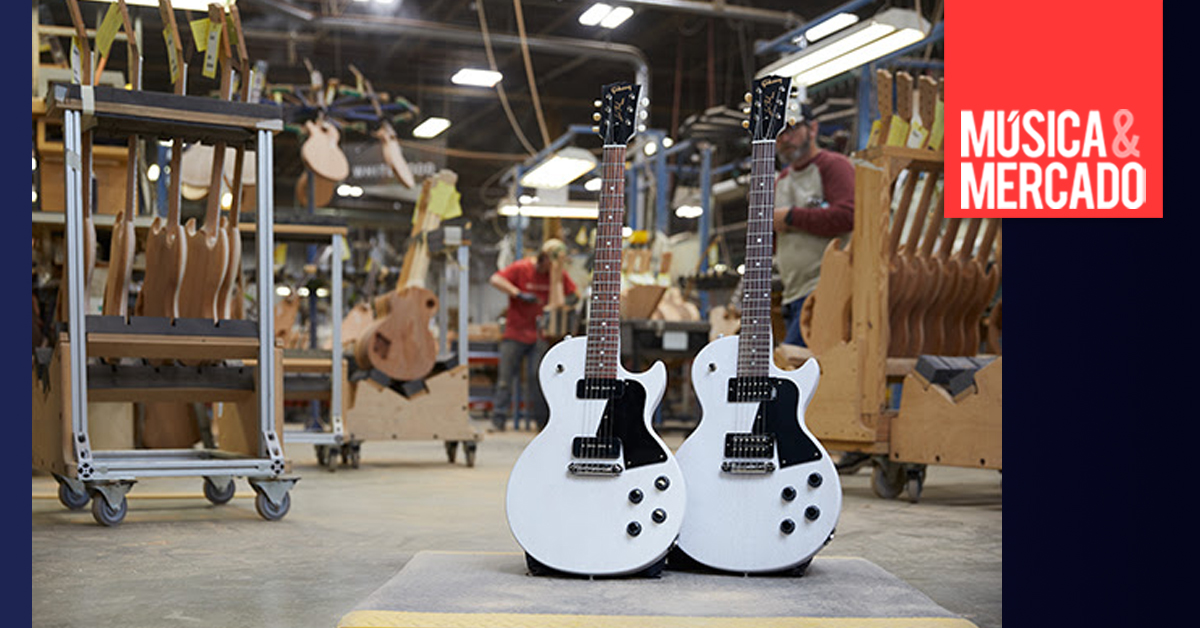 Gibson lança Les Paul fabricada nos EUA por US$ 999