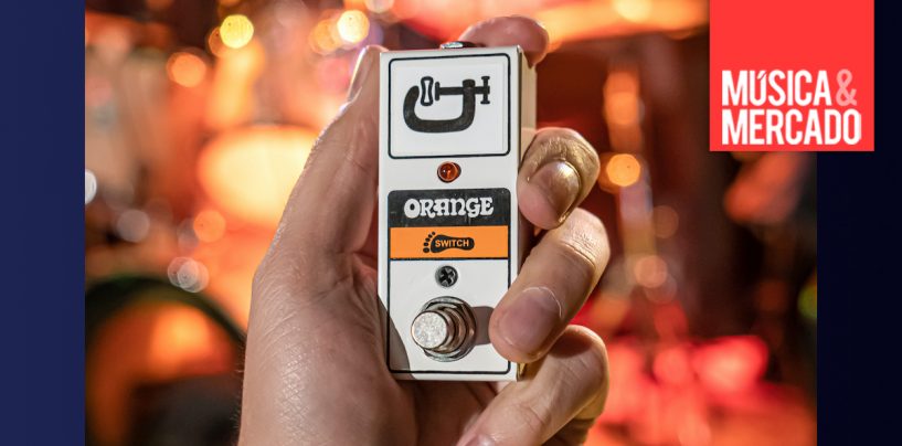 Novo footswitch FS1 Mini da Orange Amps