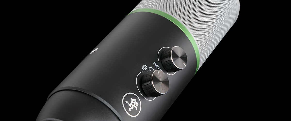 O microfone condensador USB Carbon faz parte dos mais recentes modelos na linha EleMent da Mackie, ideal para criadores de conteúdo, gamers, músicos e outras aplicações.