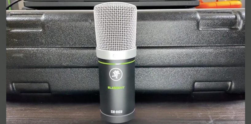 Microfone USB EM-91CU da Mackie