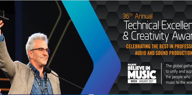 NAMM 2021: Ganhadores dos Prêmios NAMM TEC
