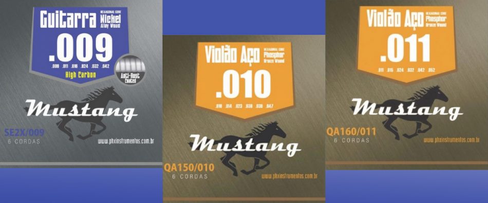Encordoamentos Mustang, da PH