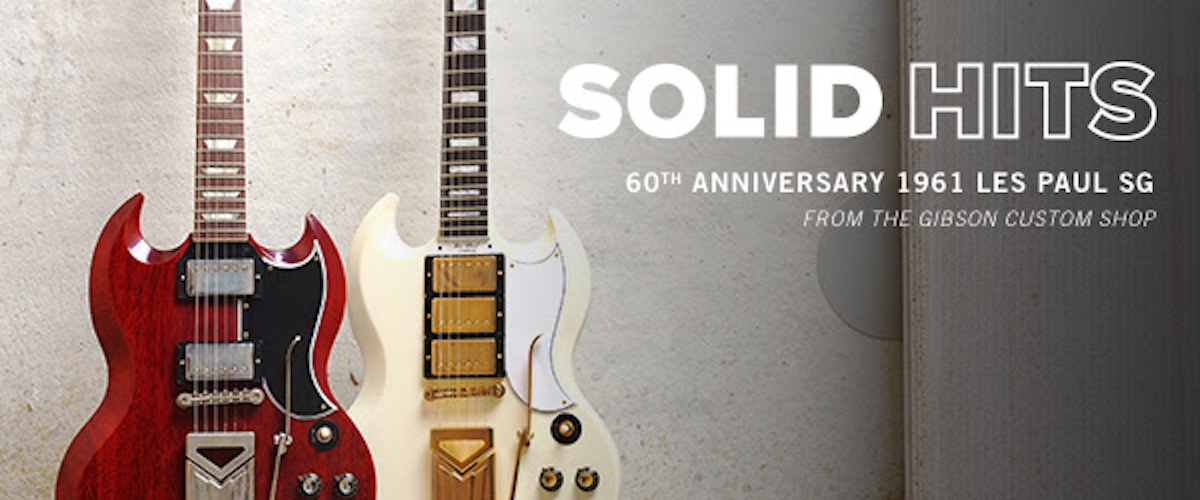 Gibson SG les paul 1961 1200x500