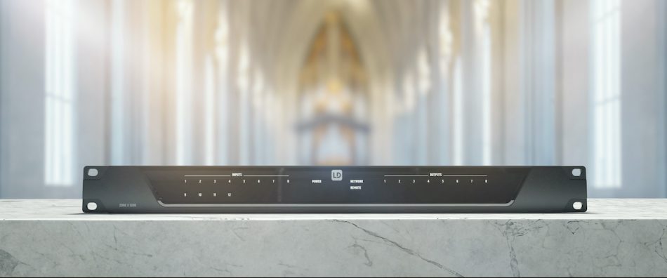 Processadores Zone X da LD Systems para instalação fixa