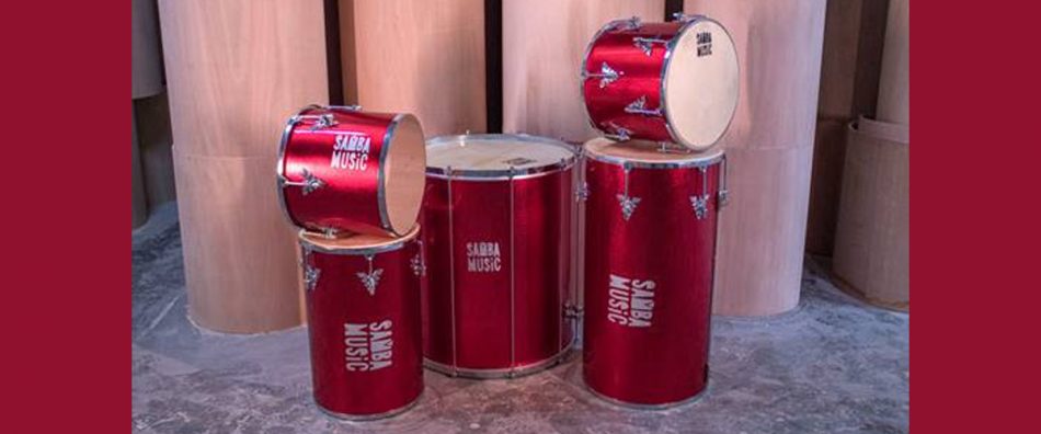 Lançamento na Samba Music, linha de percussão da PHX
