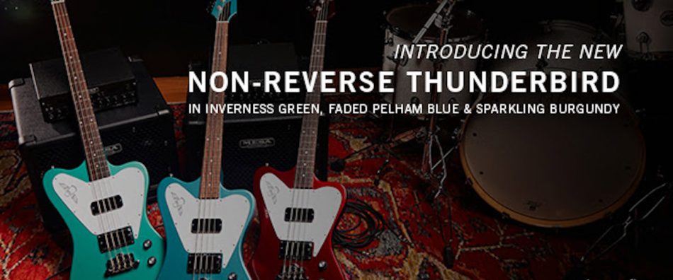 Non-Reverse Thunderbird é o novo baixo da Gibson