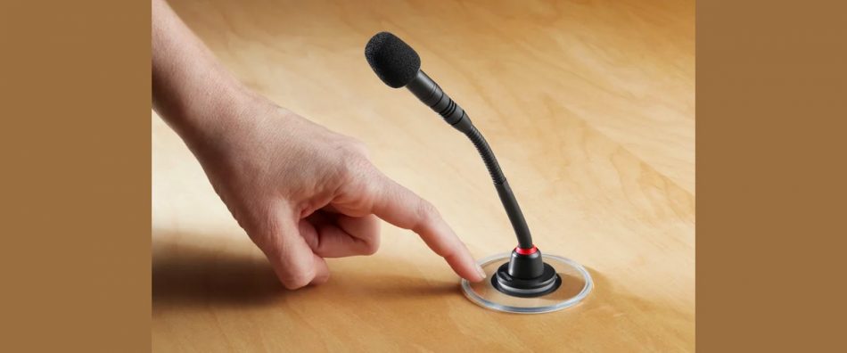 Shure lança botão de mute Microflex A400MB para seus microfones
