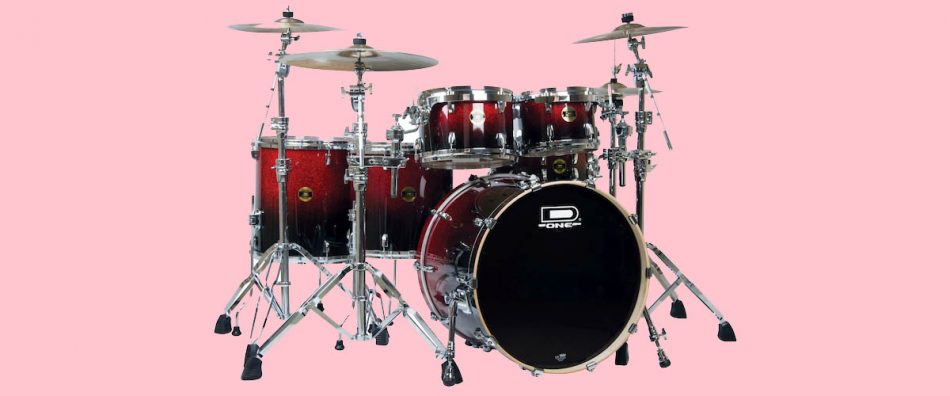 Bateria Prime da D-One feita com Maple Norte-Americano