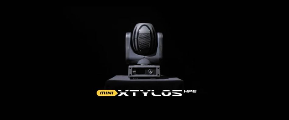 Novo beam Mini Xtylos HPE de tamanho pequeno da Claypaky