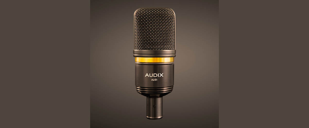 audix A231 microfone 1200x500