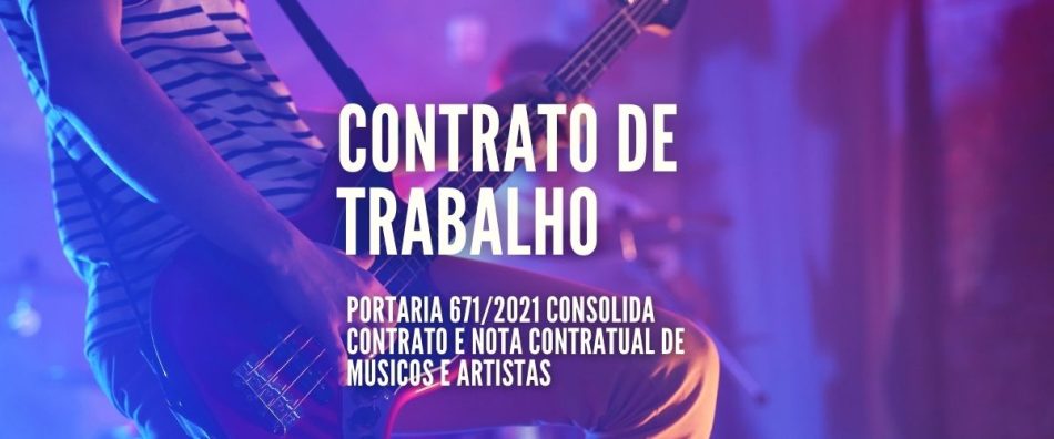 nota contratual musico