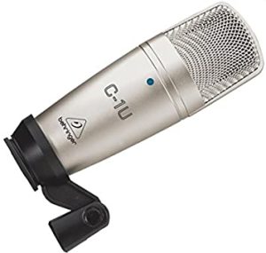 Microfone Condensador USB C-1U, Behringer