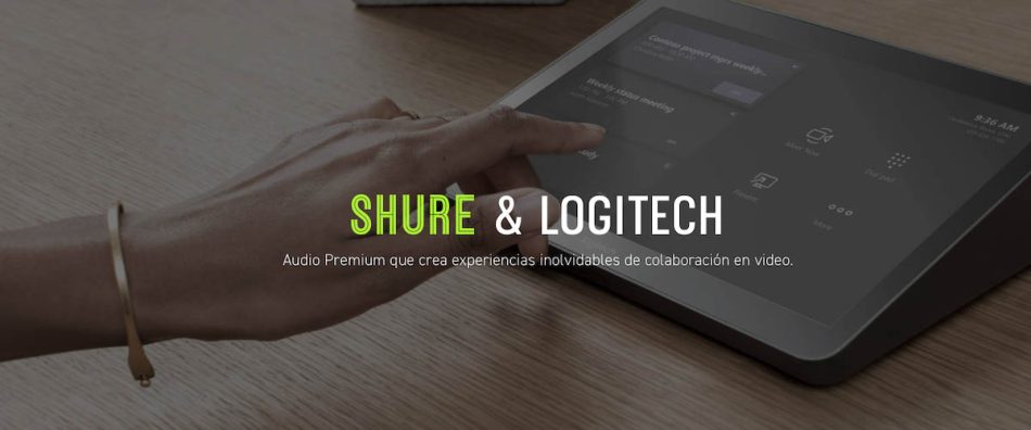 Shure e Logitech fazem parceria para oferecer áudio para videoconferências