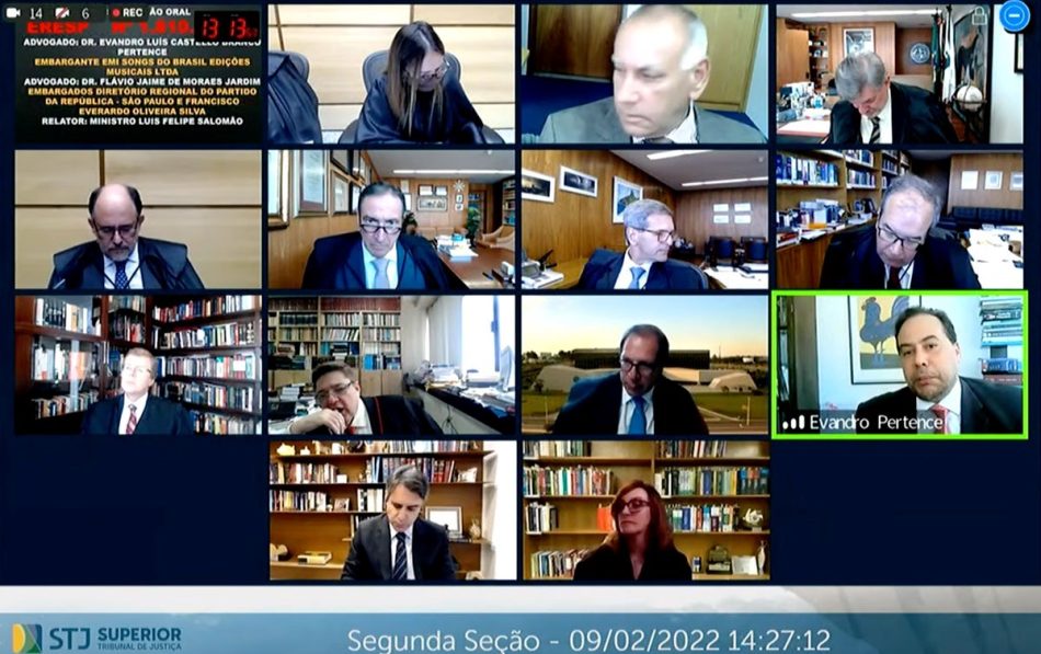 Julgamento paródia STJ