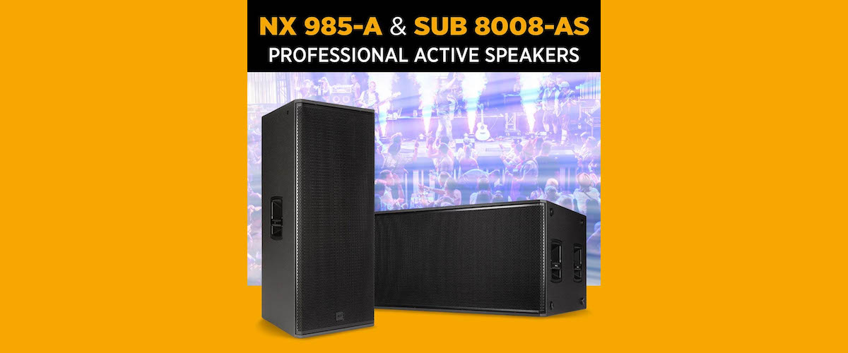 NAMM 2022: RCF apresenta novos produtos incluindo a caixa NX 985-A 