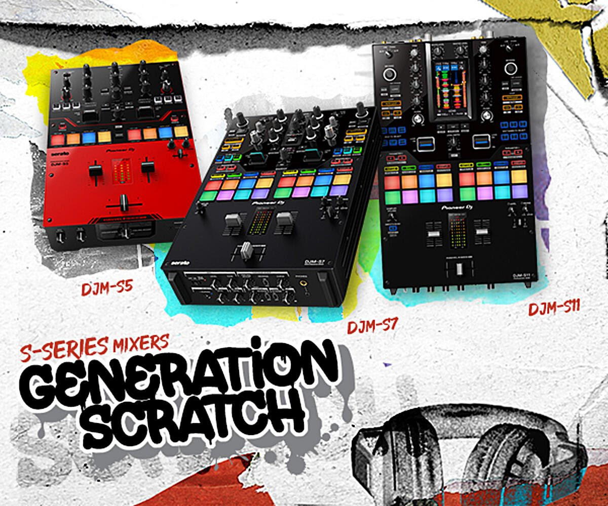 pioneer dj s-series mixers